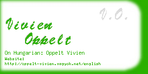 vivien oppelt business card